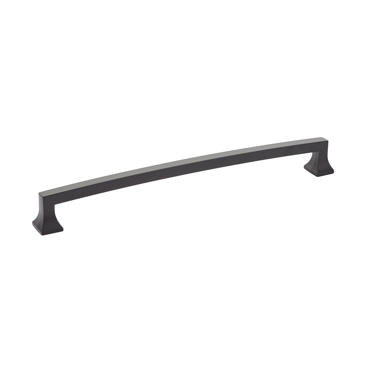 Schaub Jaladera para Electrodoméstico Menlo Park Arqueada, 15" cc — Negro Mate