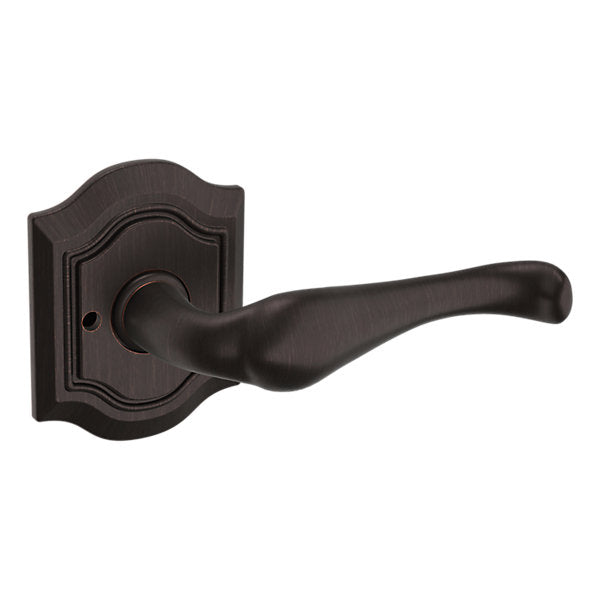 Baldwin Hardware Manija 5447V con Roseta R027 — Bronce veneciano — Privacidad
