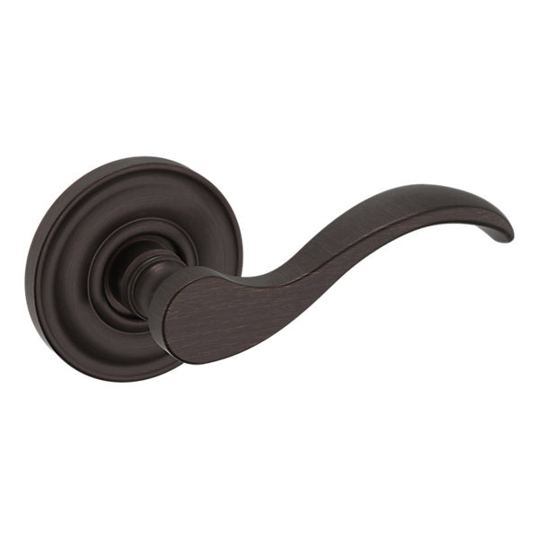 Baldwin Hardware Manija 5455V con Roseta 5048 — Bronce veneciano — Dummy completo