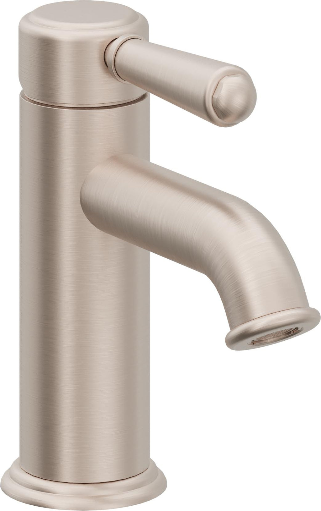 California Faucets Coronado Llave de Lavabo de Un Solo Orificio - Níquel Satinado