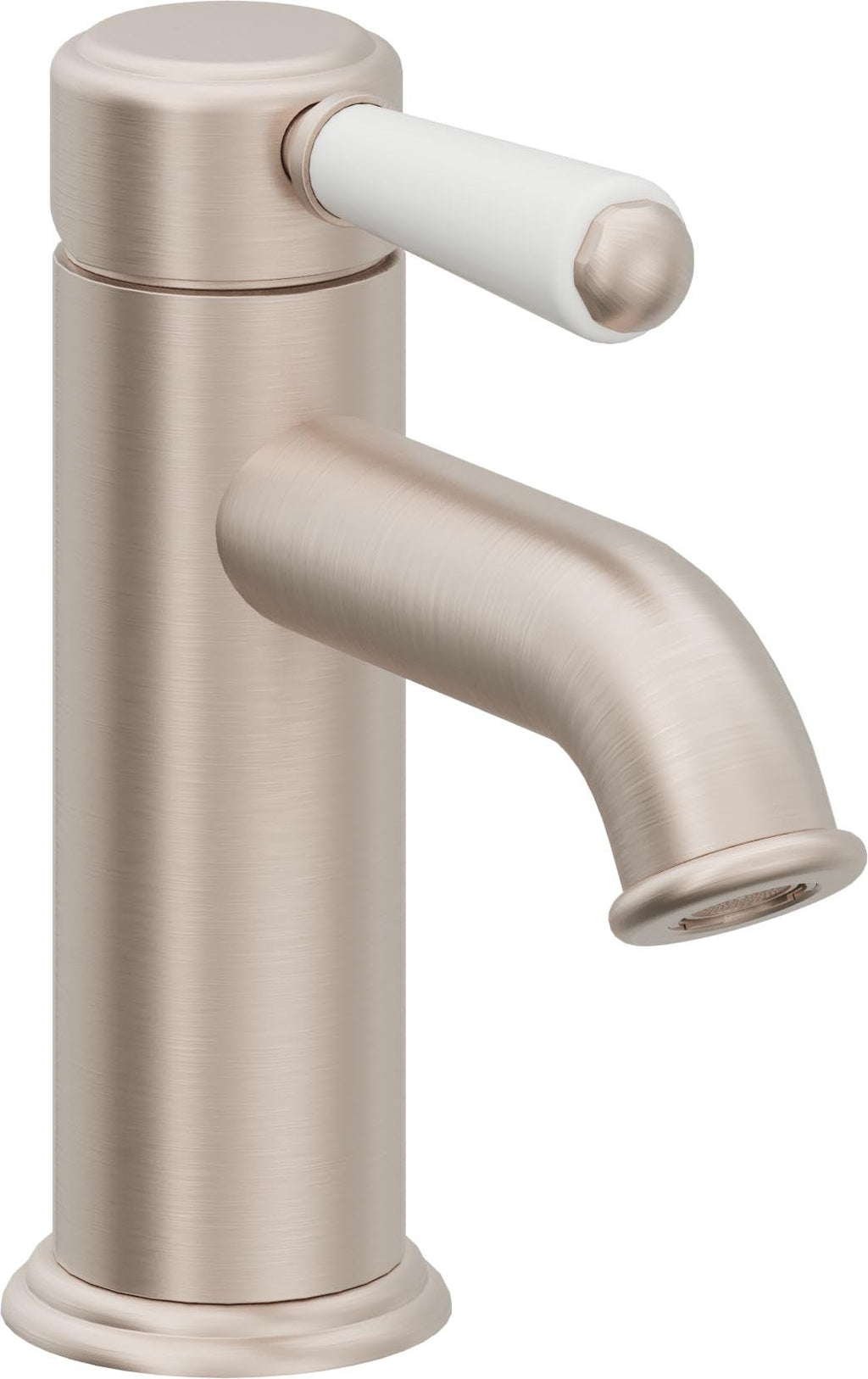 California Faucets Coronado Llave de Lavabo de Un Solo Orificio - Níquel Satinado