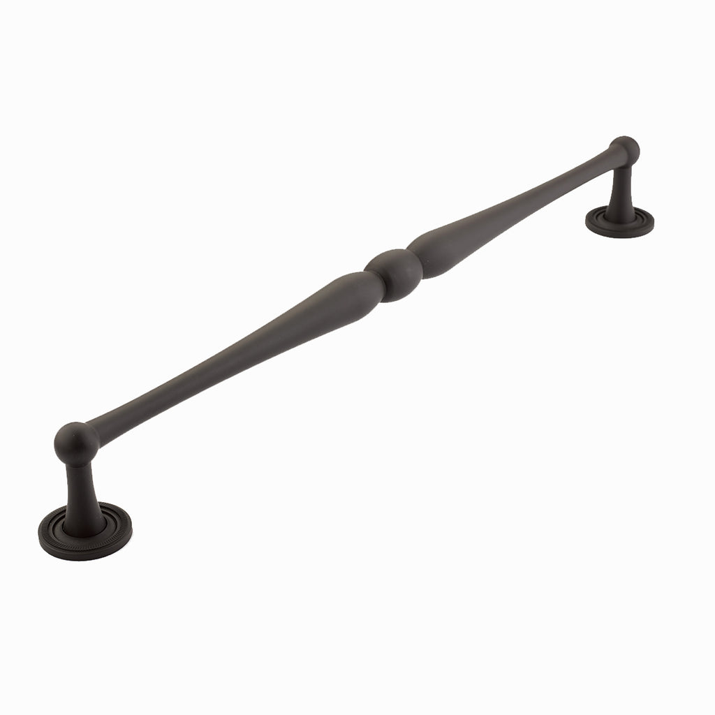 Schaub Jaladera para Electrodoméstico Atherton Moleteada, 15" cc — Bronce Aceitado