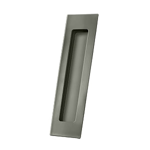 Deltana Jaladera Empotrada Rectangular de Uso Rudo 7" — Níquel Antiguo Mate