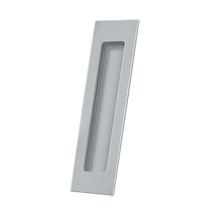 Deltana Jaladera Empotrada Rectangular de Uso Rudo 7" — Cromo Satinado