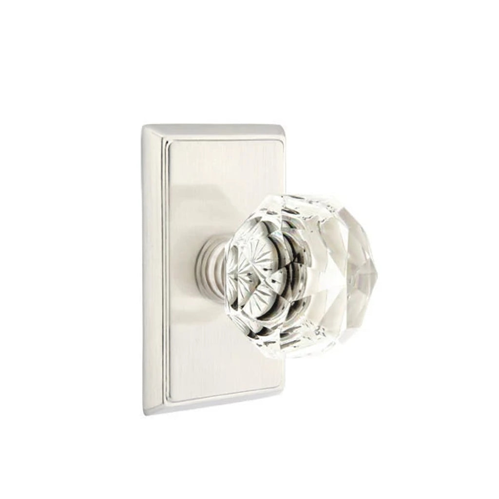 Níquel Satinado · Rectangular Rosette