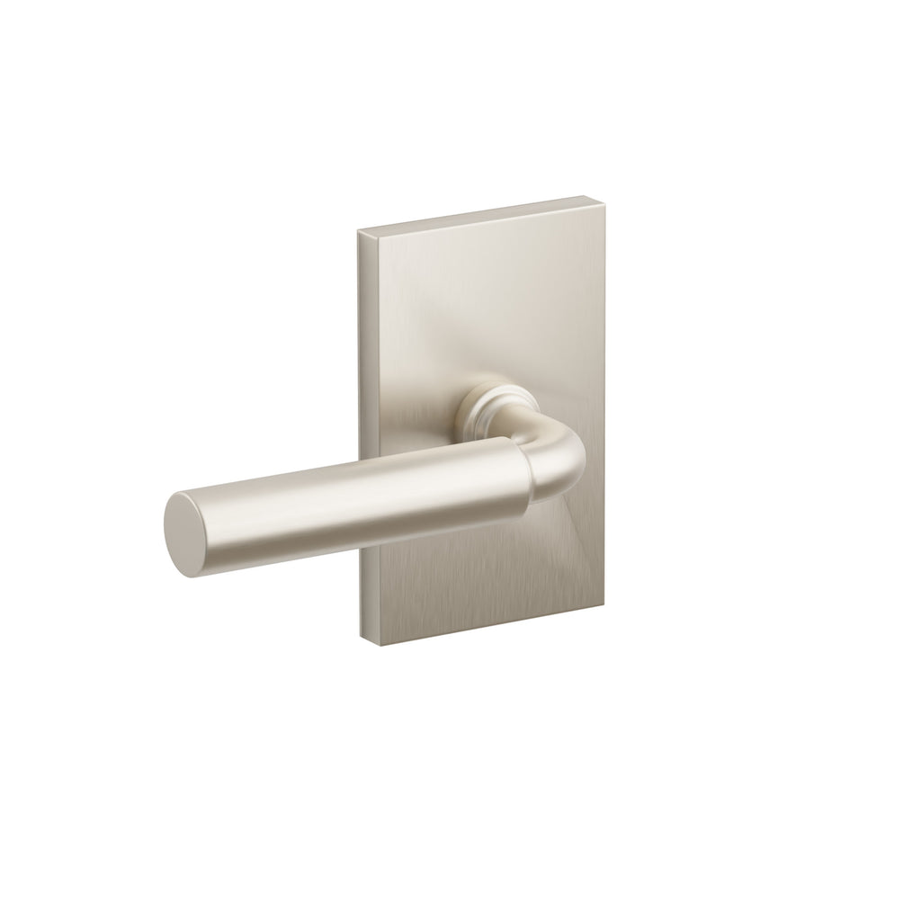 Níquel Satinado · Modern Rectangular Rosette
