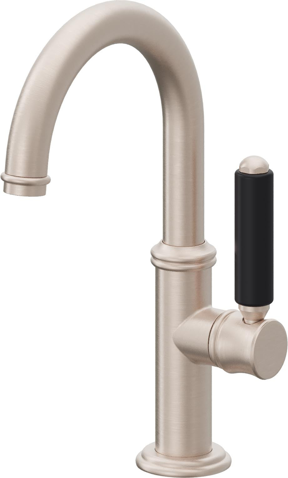 California Faucets D Street Llave de Lavabo/Bar de Un Solo Orificio - Satin Nickel