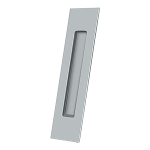 Deltana Jaladera Empotrada Rectangular de Uso Rudo 10" — Cromo Satinado