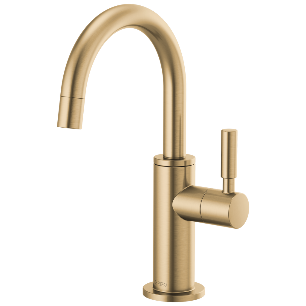 Brizo Odin Dispensador de Agua Fría — Surtidor en Arco — Oro Luxe