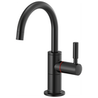Brizo Odin Dispensador de Agua Caliente — Surtidor en Arco — Negro Mate