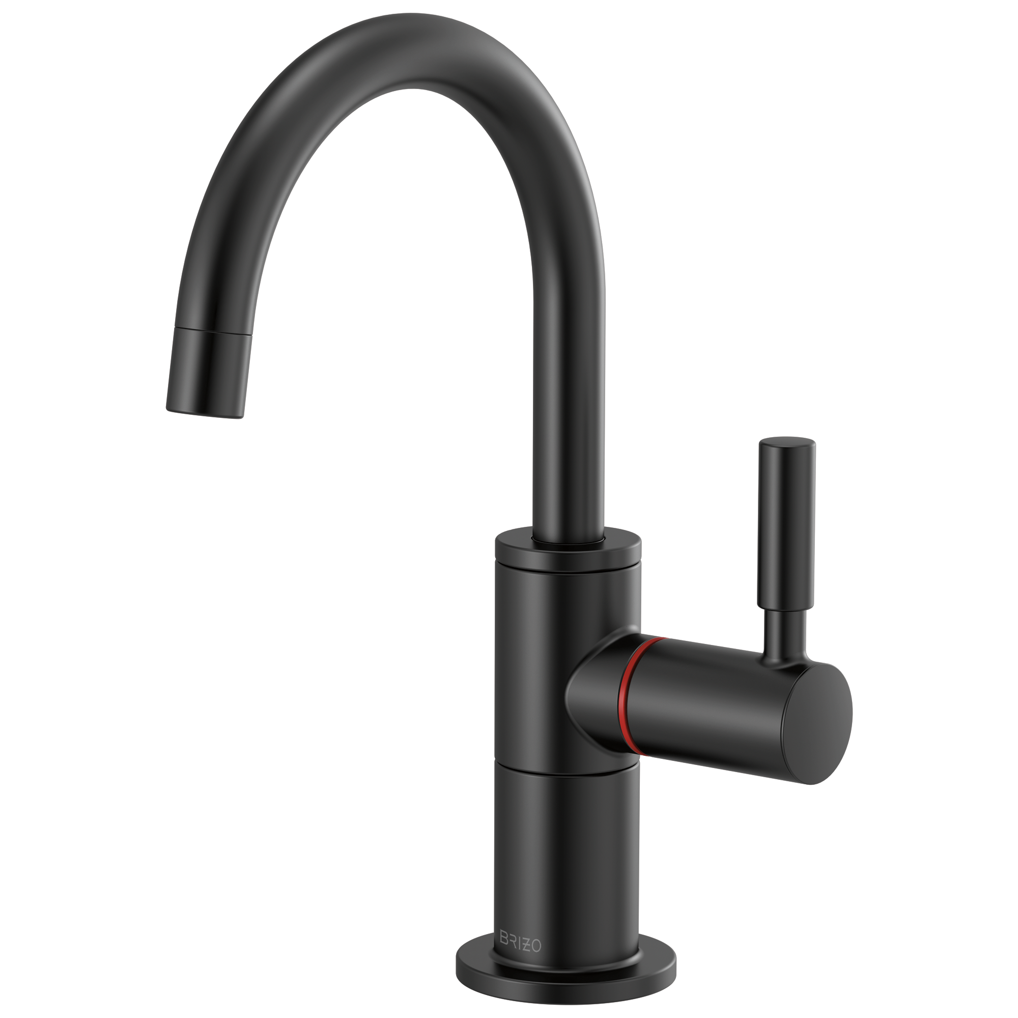 Brizo Odin Dispensador de Agua Caliente — Surtidor en Arco — Negro Mate