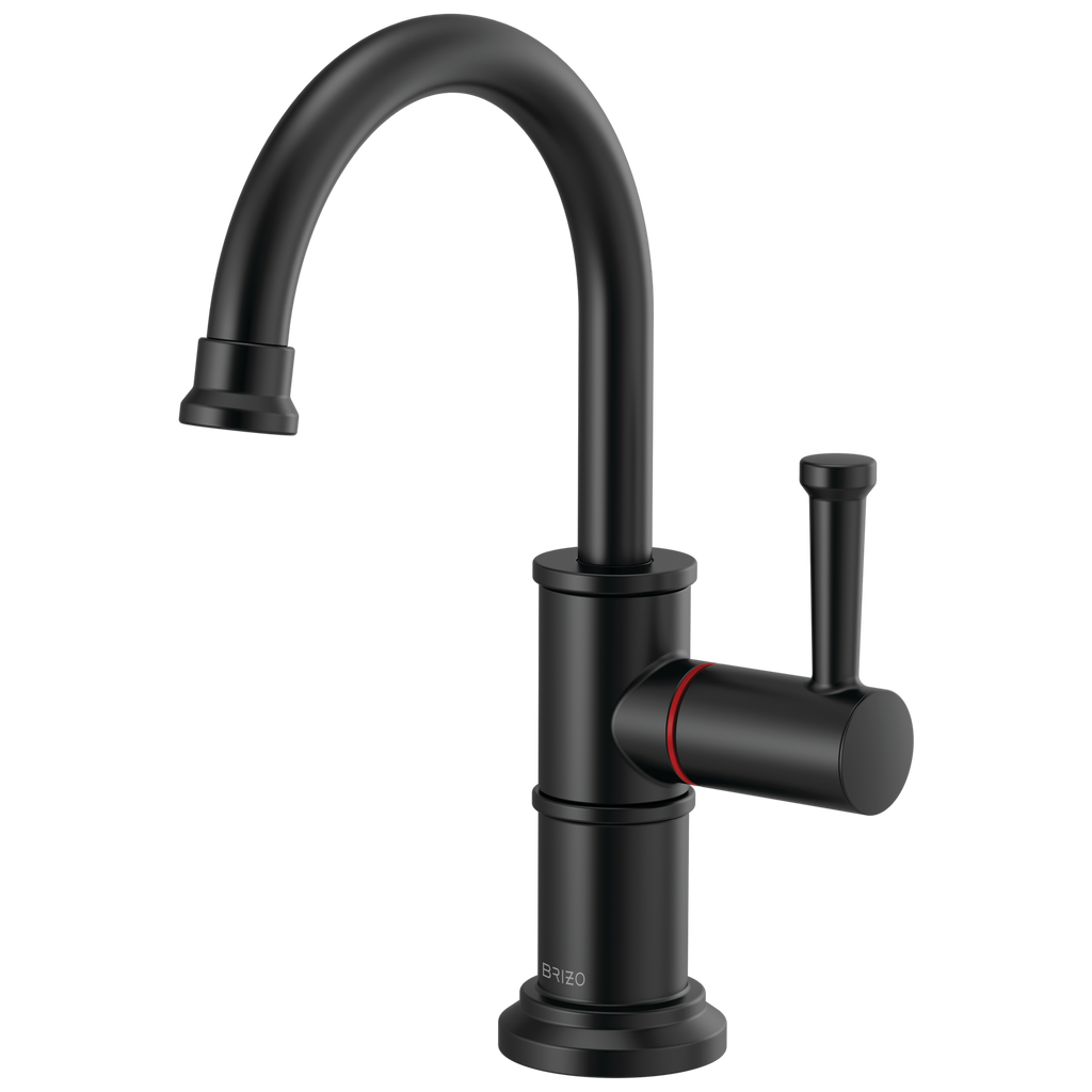 Brizo Artesso Mezcladora de Agua Caliente Instantánea — Negro Mate