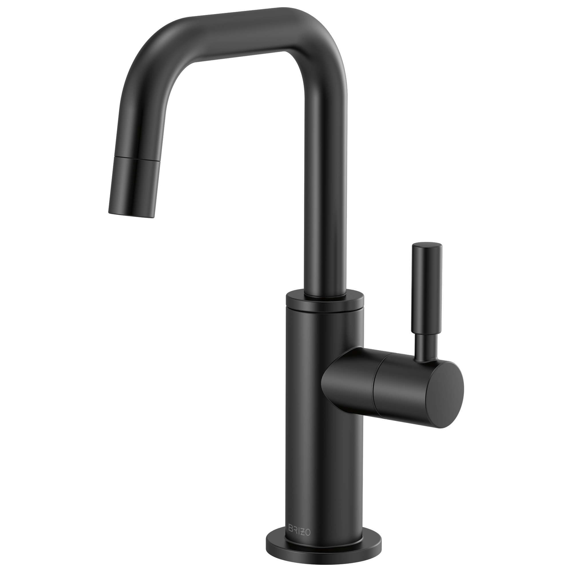 Brizo Odin Dispensador de Agua Fría — Surtidor Cuadrado — Negro Mate