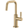 Brizo Odin Dispensador de Agua Fría — Surtidor Cuadrado — Oro Luxe
