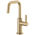 Brizo Odin Dispensador de Agua Fría — Surtidor Cuadrado — Oro Luxe