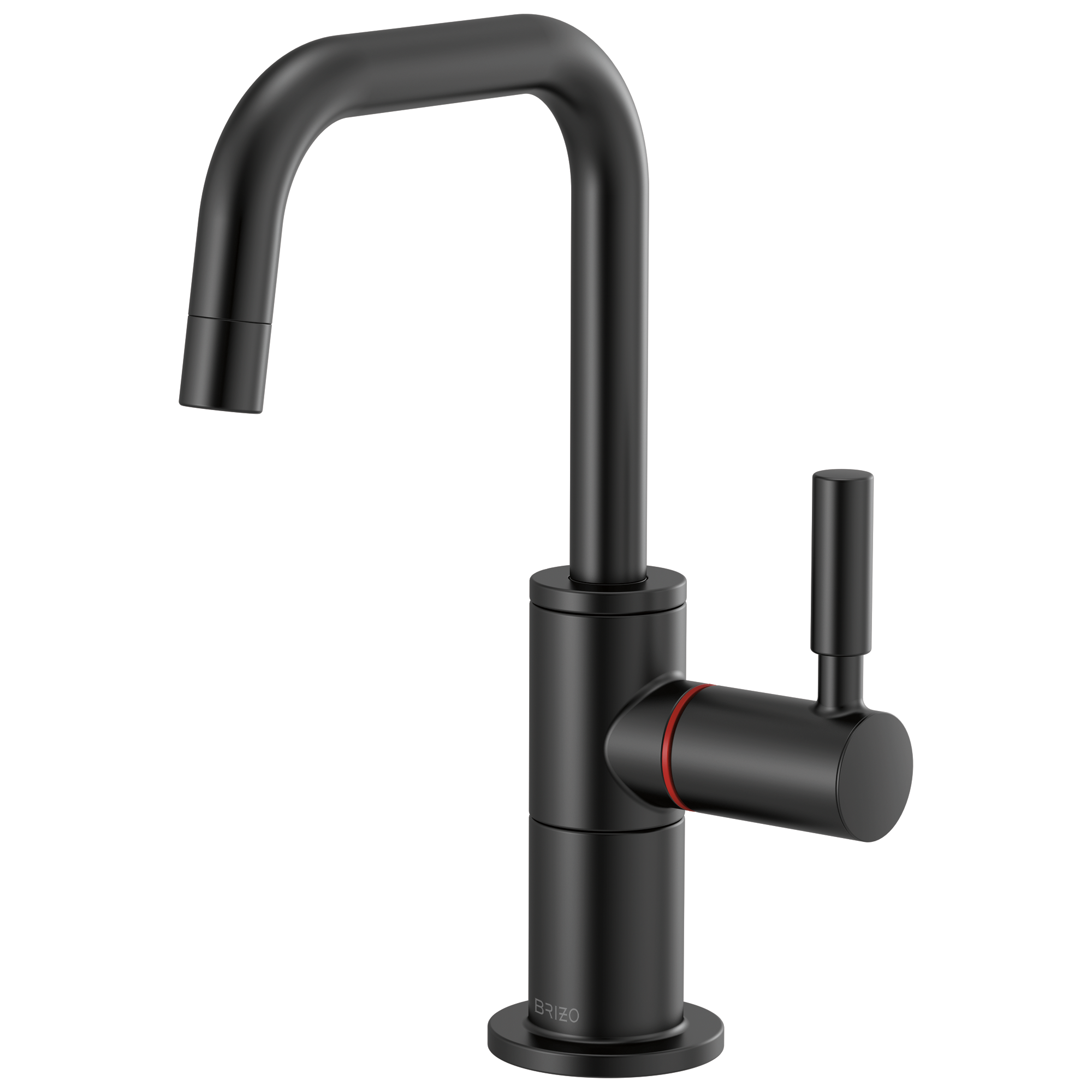 Brizo Odin Dispensador de Agua Caliente — Surtidor Cuadrado — Negro Mate