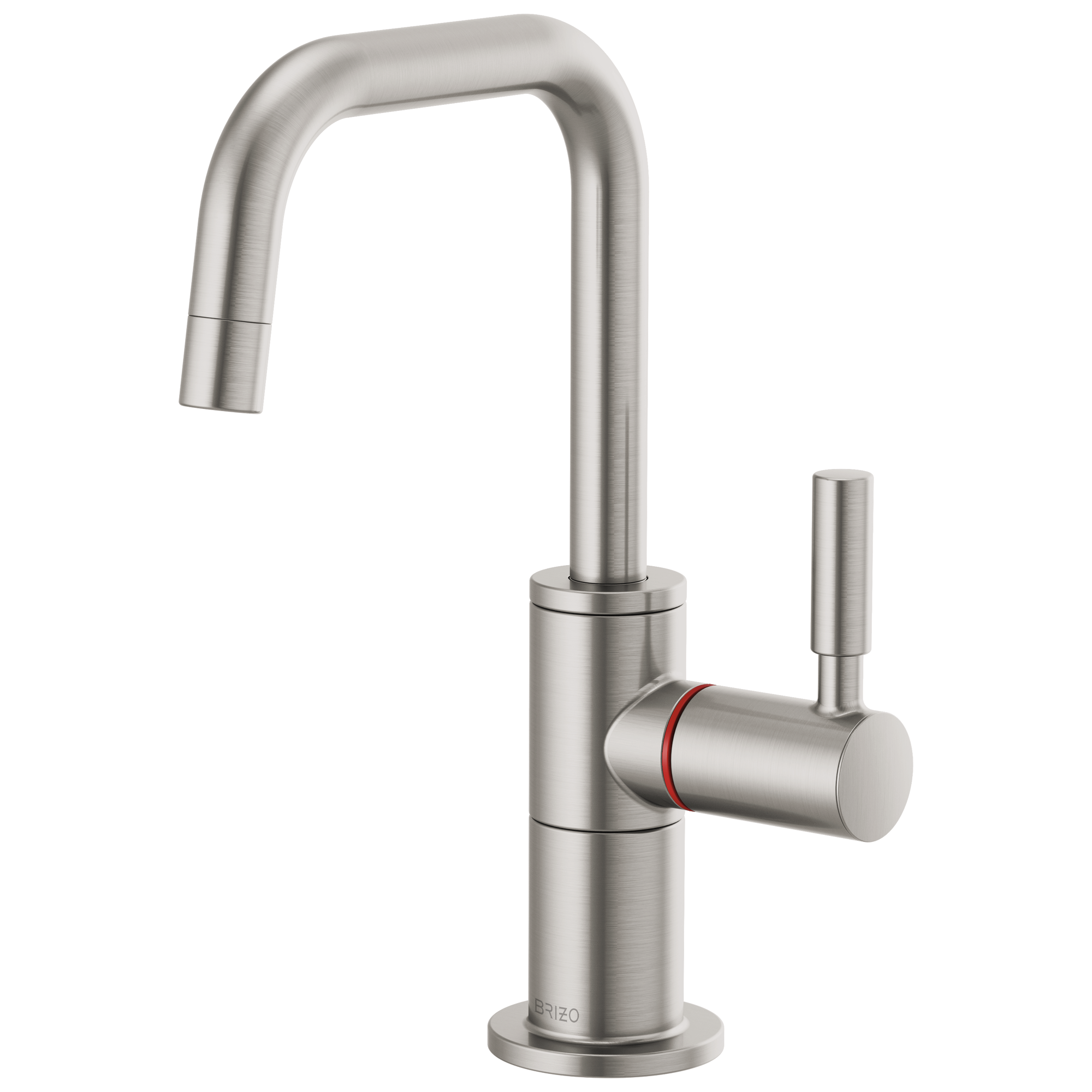 Brizo Odin Dispensador de Agua Caliente — Surtidor Cuadrado — Acero Inoxidable