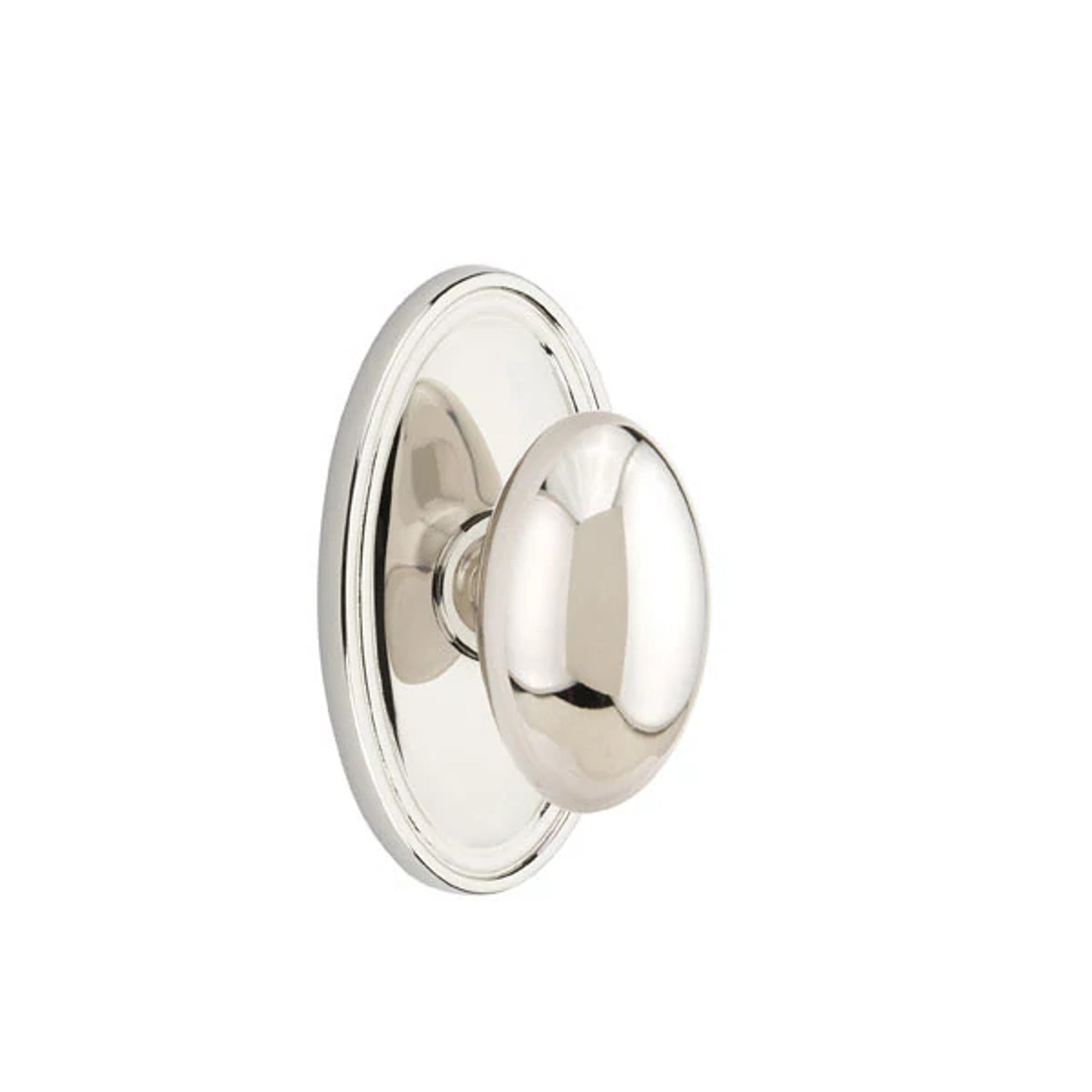Níquel Pulido · Oval Rosette