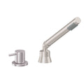 California Faucets Avalon Juego Completo de Regadera de Mano y Desviador para Tina Romana