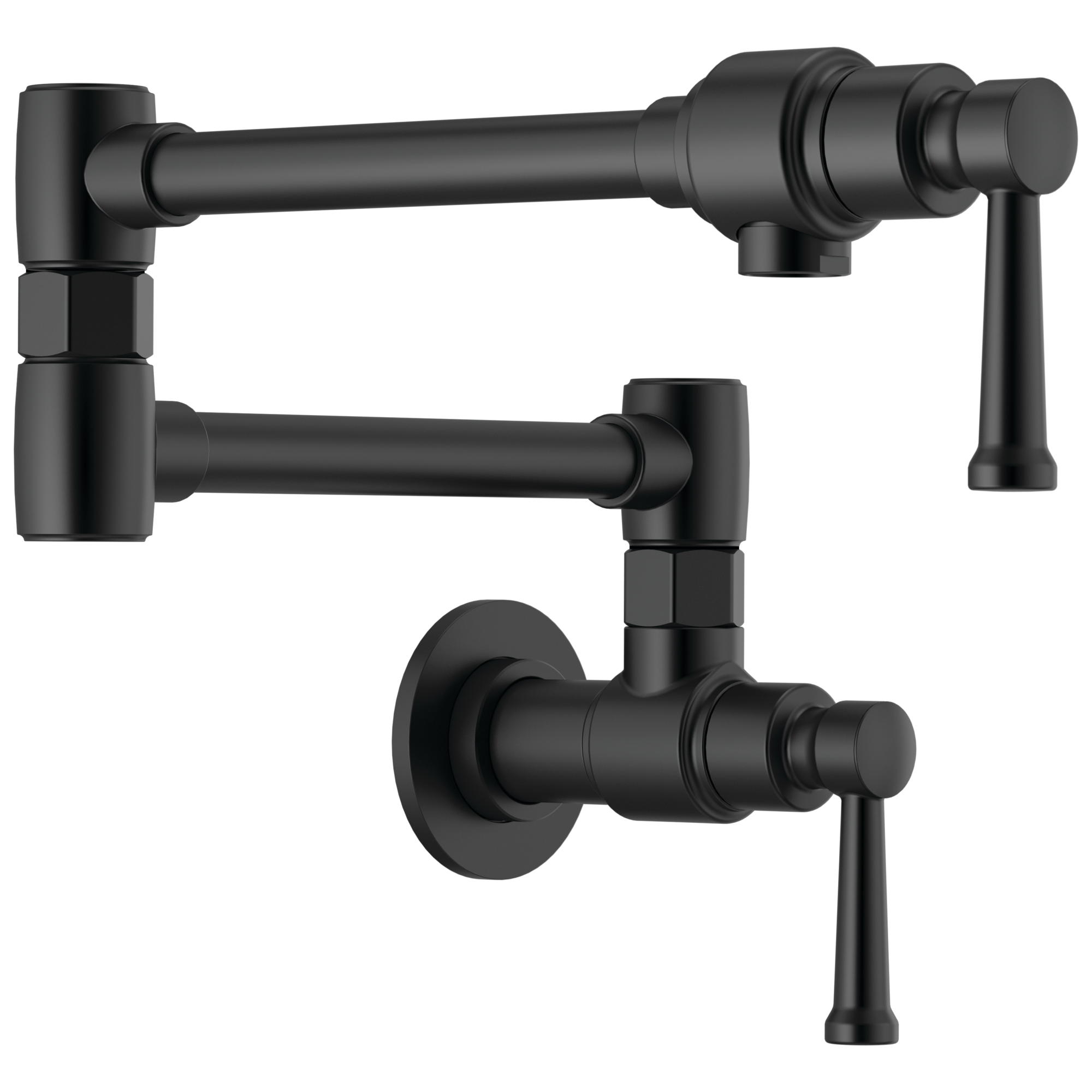 Brizo Artesso Llenadora de Ollas de Pared — Negro Mate
