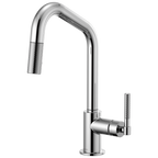 Brizo Litze Mezcladora Extraíble — Surtidor en Ángulo, Manija Knurled — Cromo