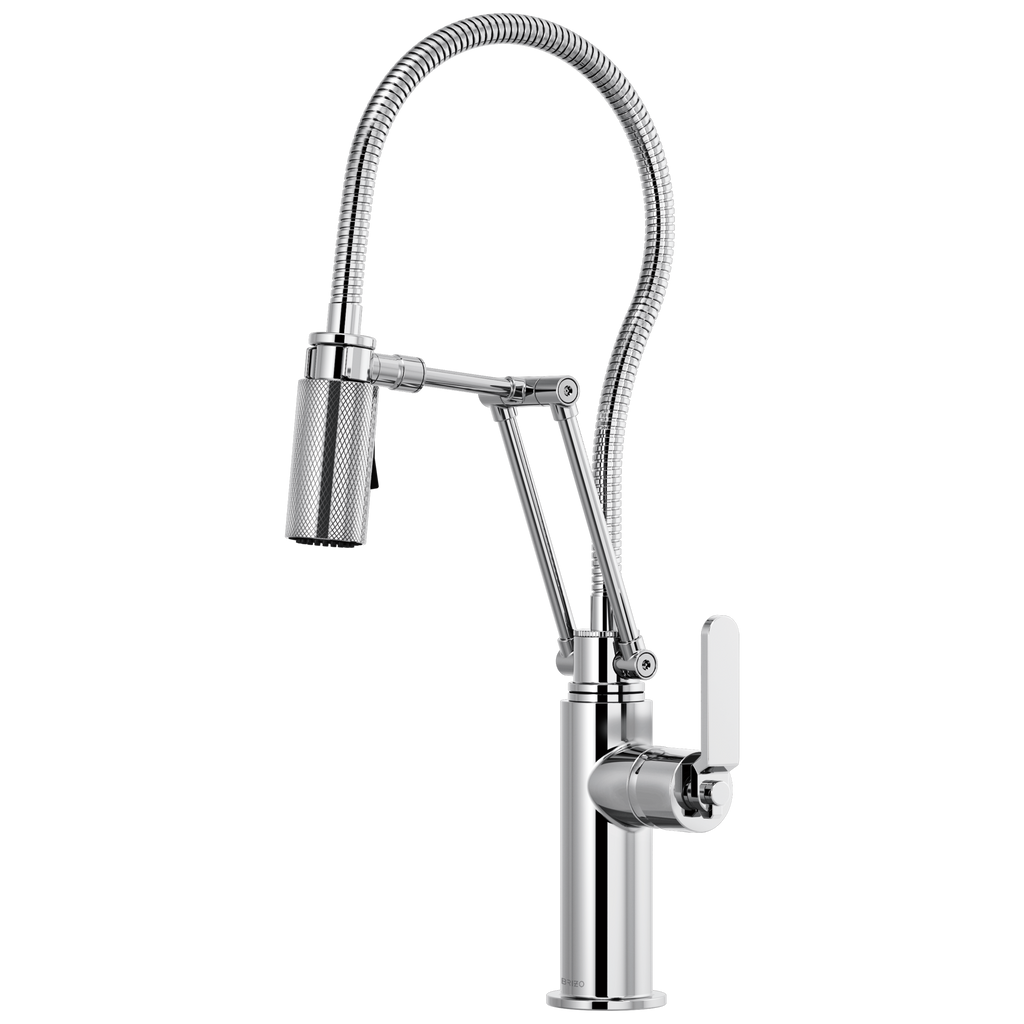 Brizo Litze Mezcladora Articulante con Manguera Integrada (63144LF) — Cromo
