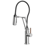 Brizo Odin Mezcladora Articulante — Cromo — Manija de Madera