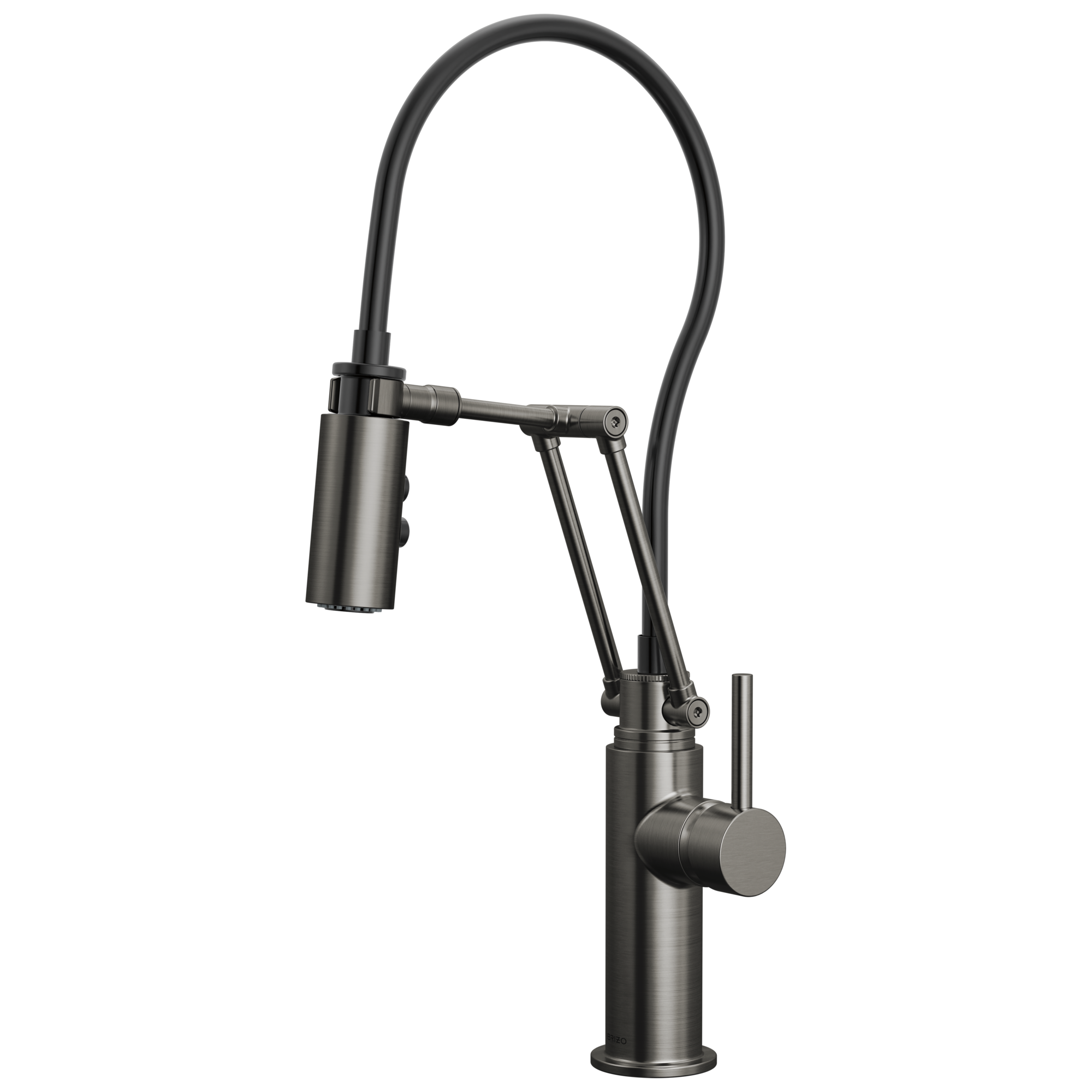 Brizo Odin Mezcladora Articulante — Acero Luxe — Manija Metálica