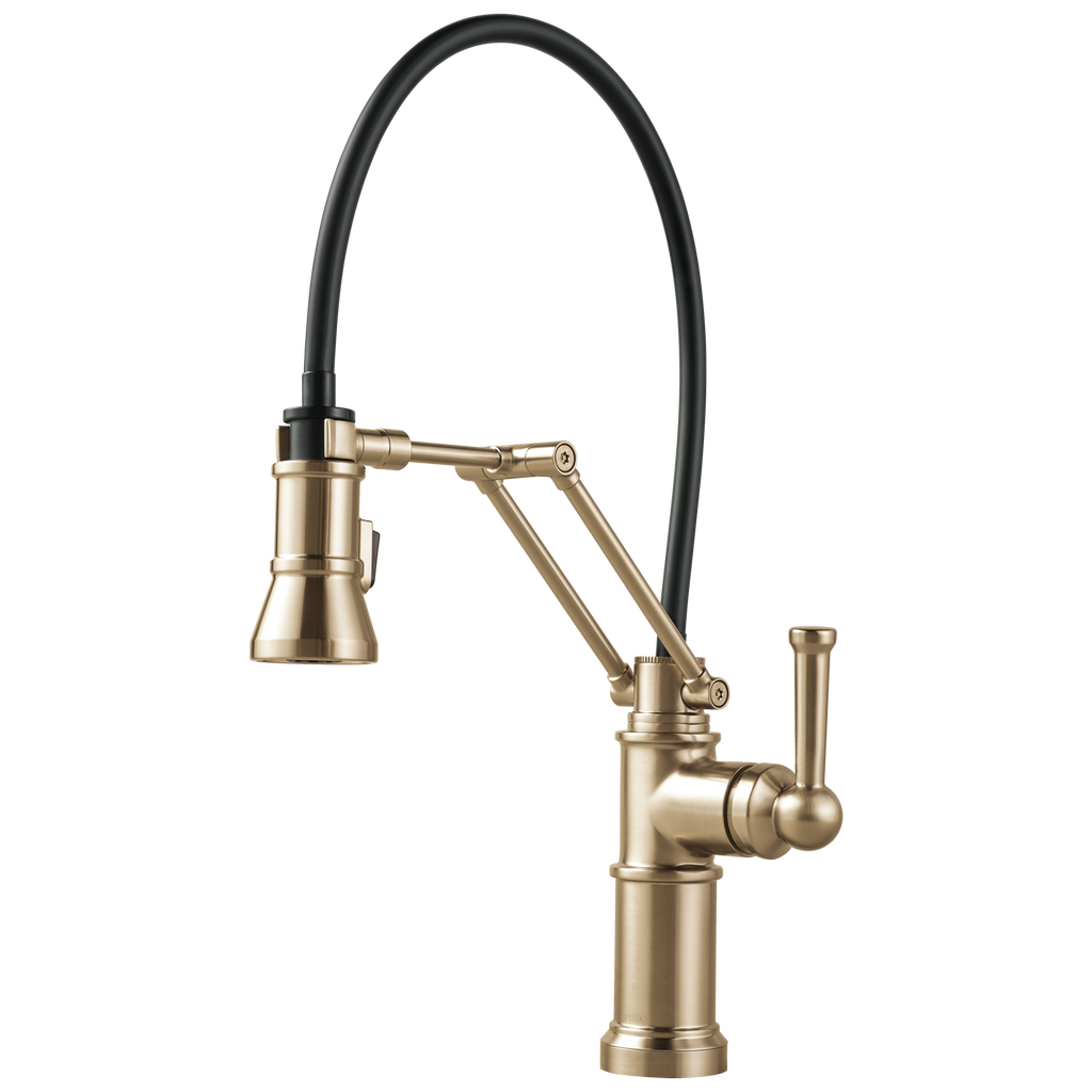 Brizo Artesso Mezcladora Articulante — Oro Luxe