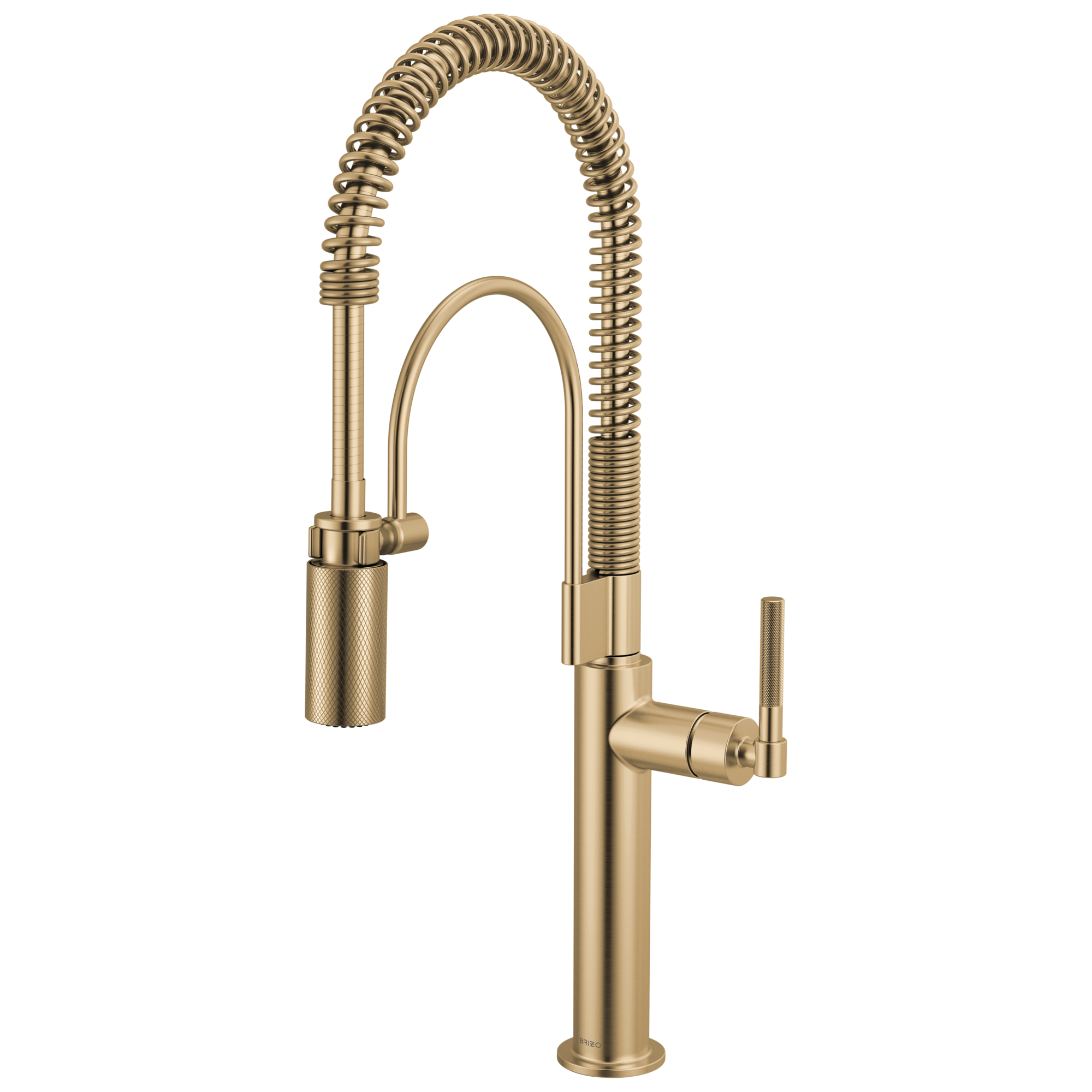 Brizo Litze Mezcladora Semi-Profesional — Manija Knurled — Oro Luxe