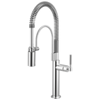 Brizo Litze Mezcladora Semi-Profesional — Manija Knurled — Cromo