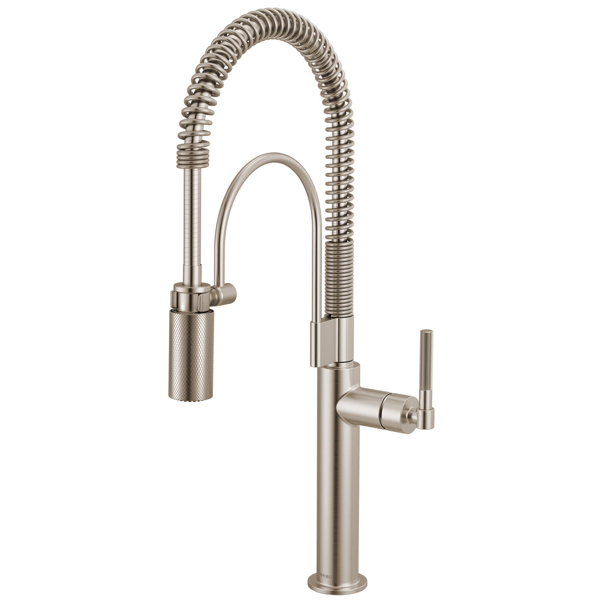 Brizo Litze Mezcladora Semi-Profesional — Manija Knurled — Acero Inoxidable