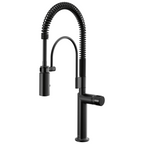 Brizo Odin Mezcladora Semi-Profesional — Negro Mate — Perilla con Cristal Negro
