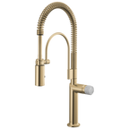 Brizo Odin Mezcladora Semi-Profesional — Oro Luxe — Perilla de Concreto