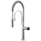 Brizo Odin Mezcladora Semi-Profesional — Cromo — Perilla con Cristal Negro