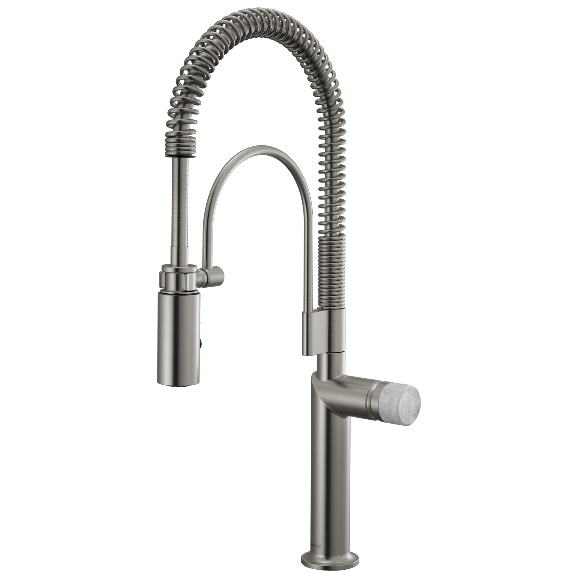 Brizo Odin Mezcladora Semi-Profesional — Acero Luxe — Perilla de Concreto
