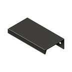 Deltana Jaladera Moderna en Ángulo para Gabinete 2-15/16" — Bronce Aceitado