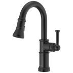 Brizo Artesso Mezcladora Prep Extraíble — Negro Mate