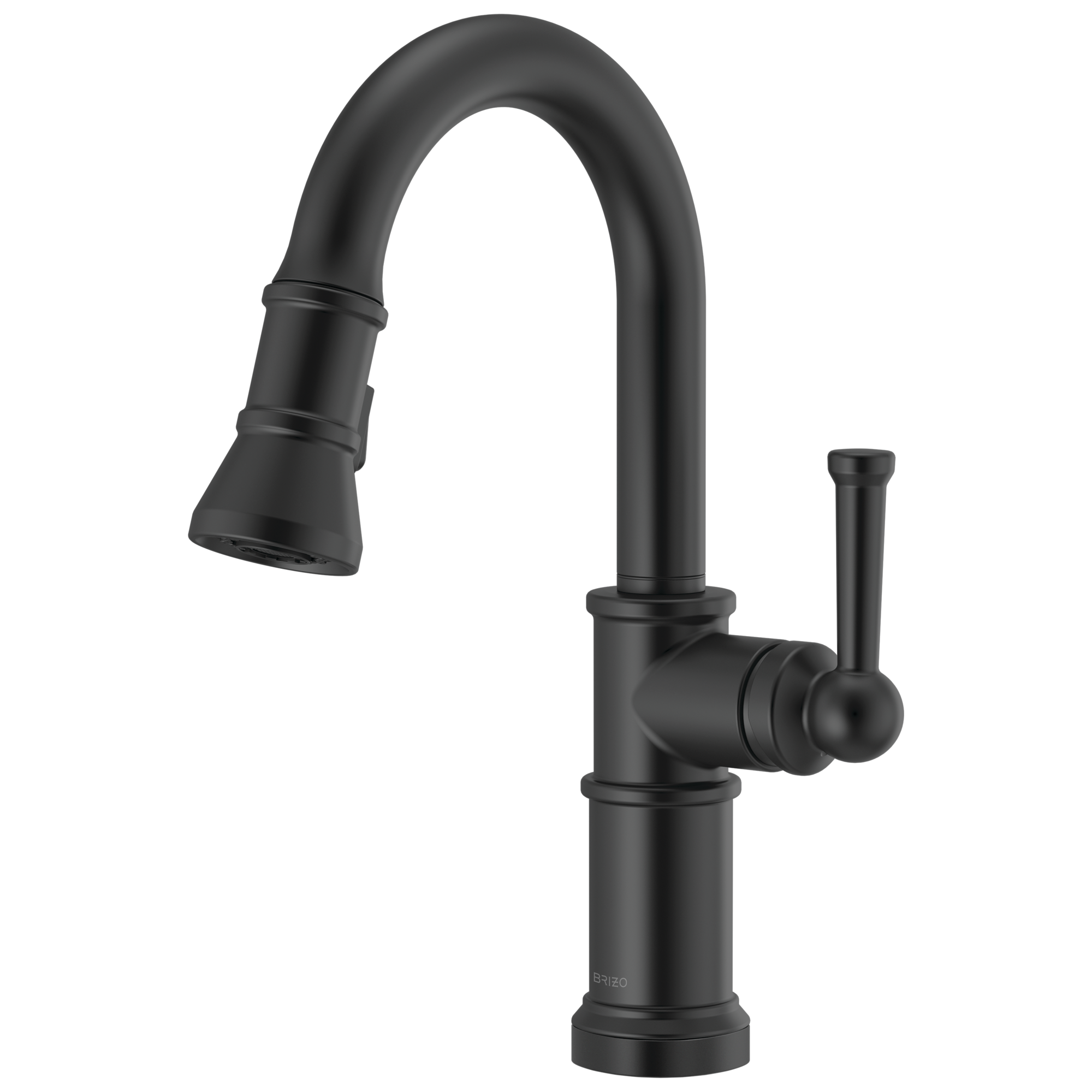 Brizo Artesso Mezcladora Prep Extraíble — Negro Mate