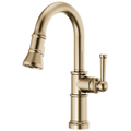 Brizo Artesso Mezcladora Prep Extraíble — Oro Luxe