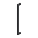 Deltana Jaladera Contemporánea de Acero Inoxidable 24" — Negro Mate