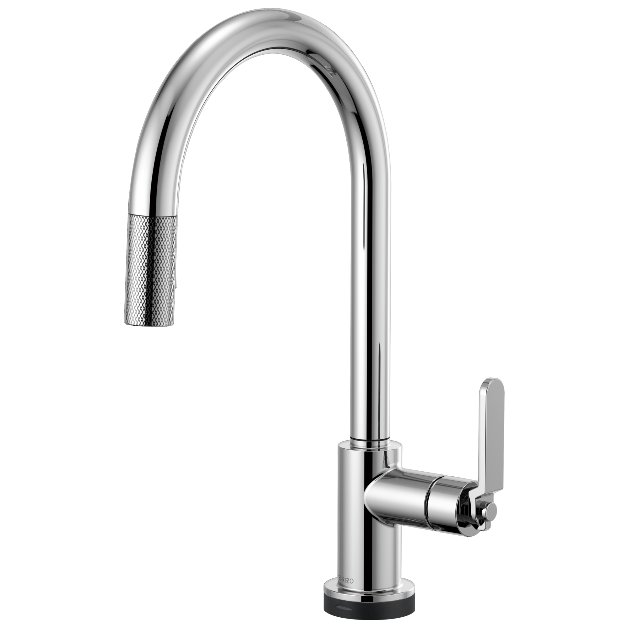 Brizo Litze Mezcladora Extraíble SmartTouch® — Surtidor en Arco, Manija Industrial — Cromo
