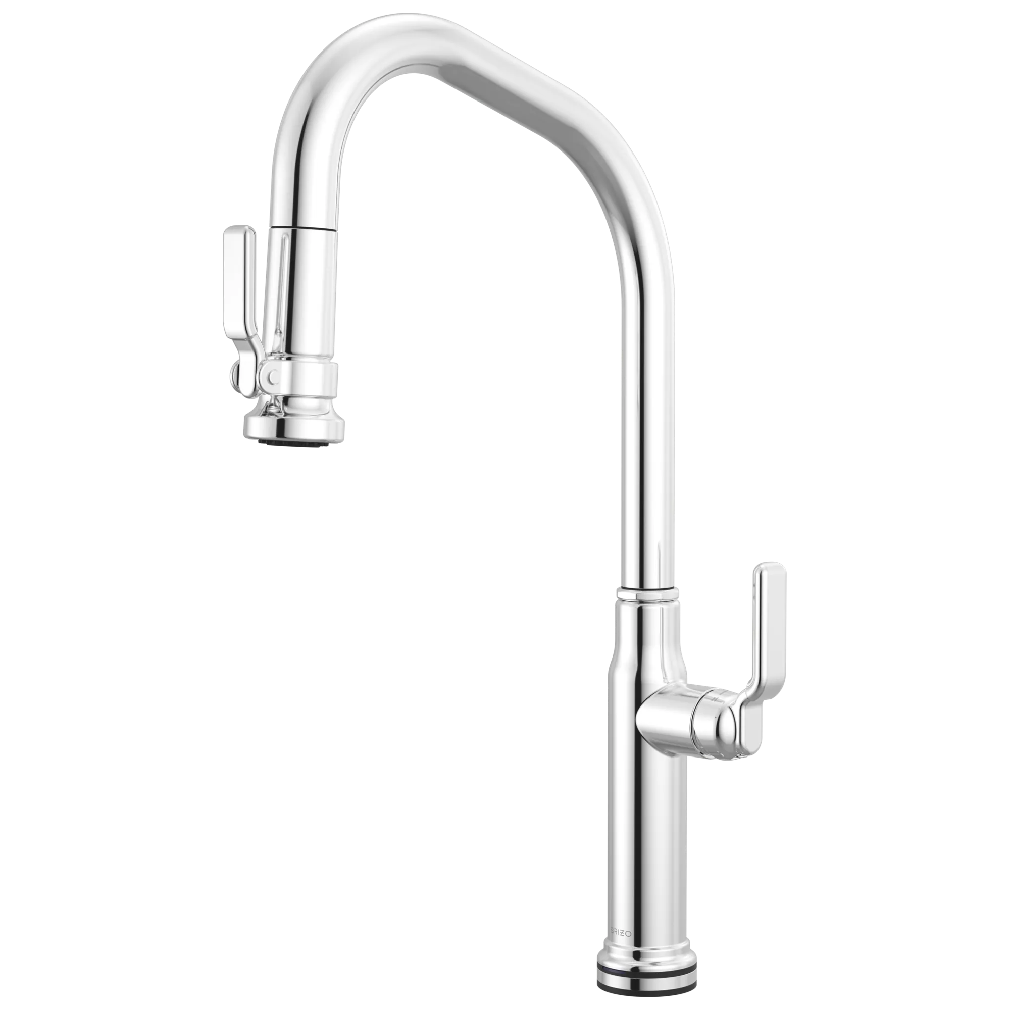 Brizo Faircroft Mezcladora Extraíble SmartTouch® — Surtidor en Ángulo — Cromo — Manija Industrial