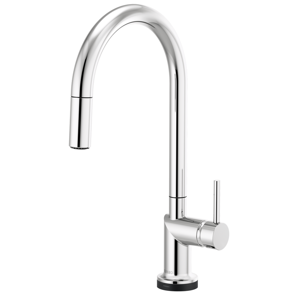 Brizo Odin Mezcladora Extraíble SmartTouch® — Surtidor en Arco — Cromo — Manija Metálica