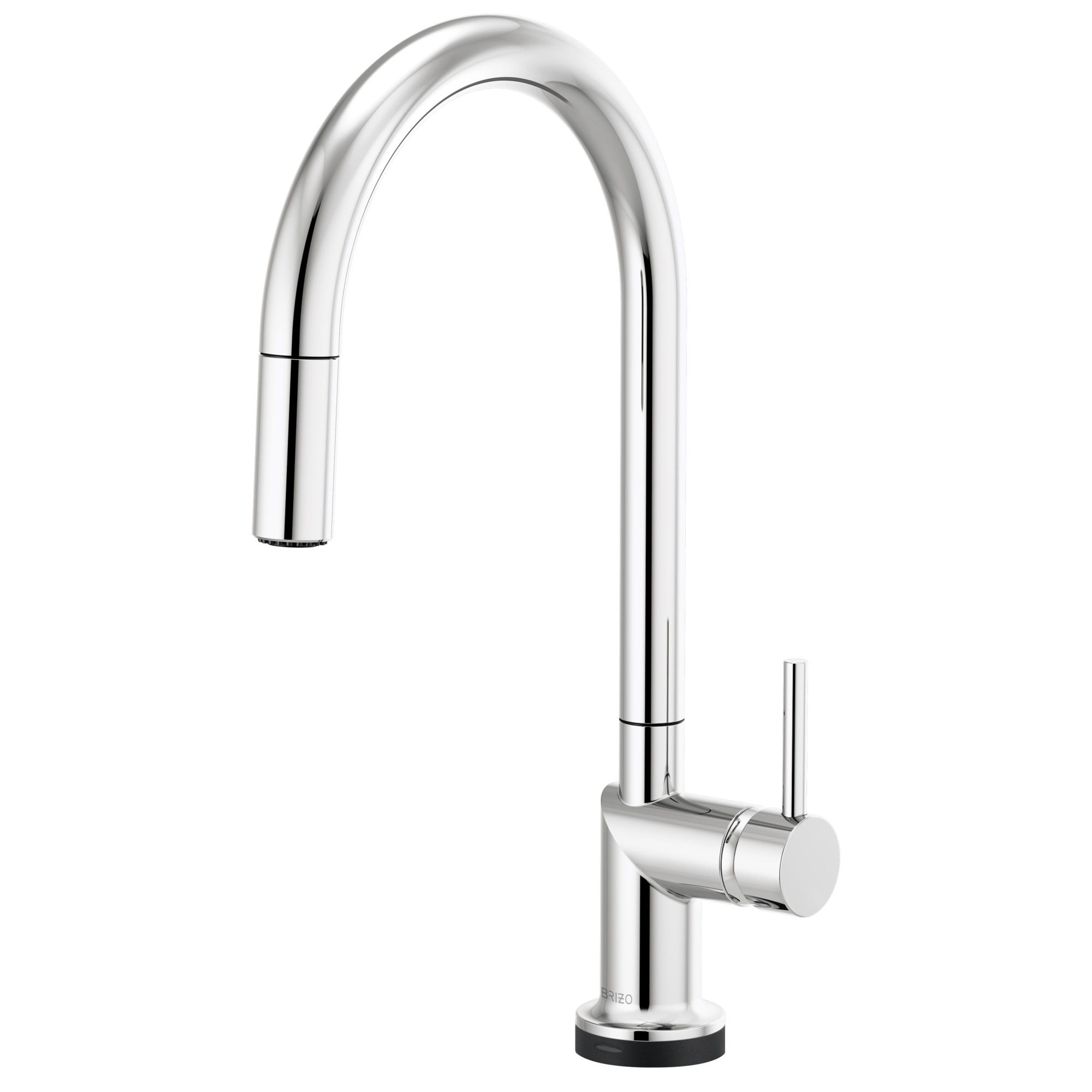 Brizo Odin Mezcladora Extraíble SmartTouch® — Surtidor en Arco — Cromo — Manija Metálica