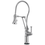 Brizo Artesso Mezcladora Articulante SmartTouch® con Manguera Integrada — Cromo