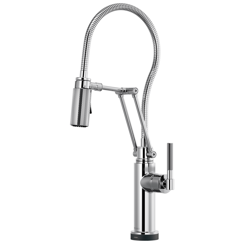 Brizo Litze Mezcladora Articulante SmartTouch® con Manguera Integrada (64143LF) — Cromo