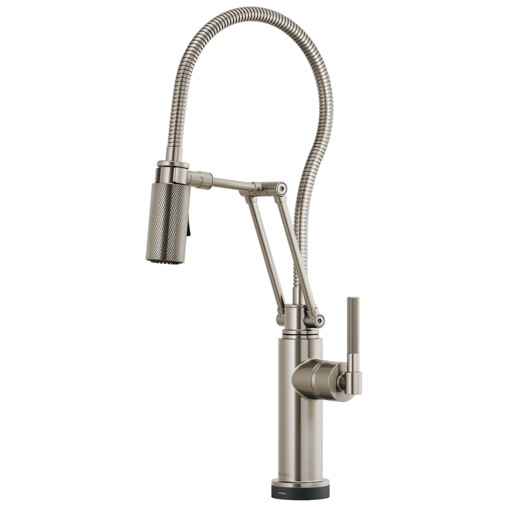 Brizo Litze Mezcladora Articulante SmartTouch® con Manguera Integrada (64143LF) — Acero Inoxidable