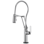 Brizo Litze Mezcladora Articulante SmartTouch® con Manguera Integrada (64144LF) — Cromo