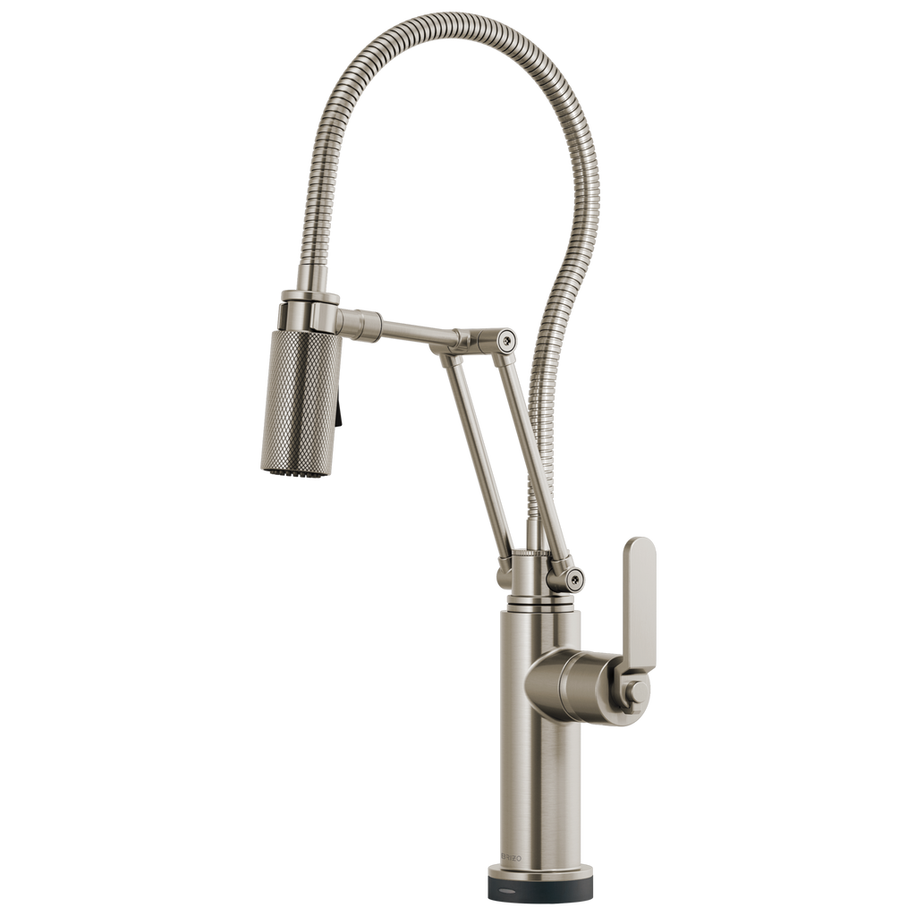 Brizo Litze Mezcladora Articulante SmartTouch® con Manguera Integrada (64144LF) — Acero Inoxidable